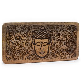 Wholesale Wooden Boxes and Trays with Buddha & Hamsa Design