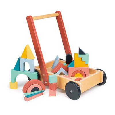 Loophulp Met Gekleurde Blokken