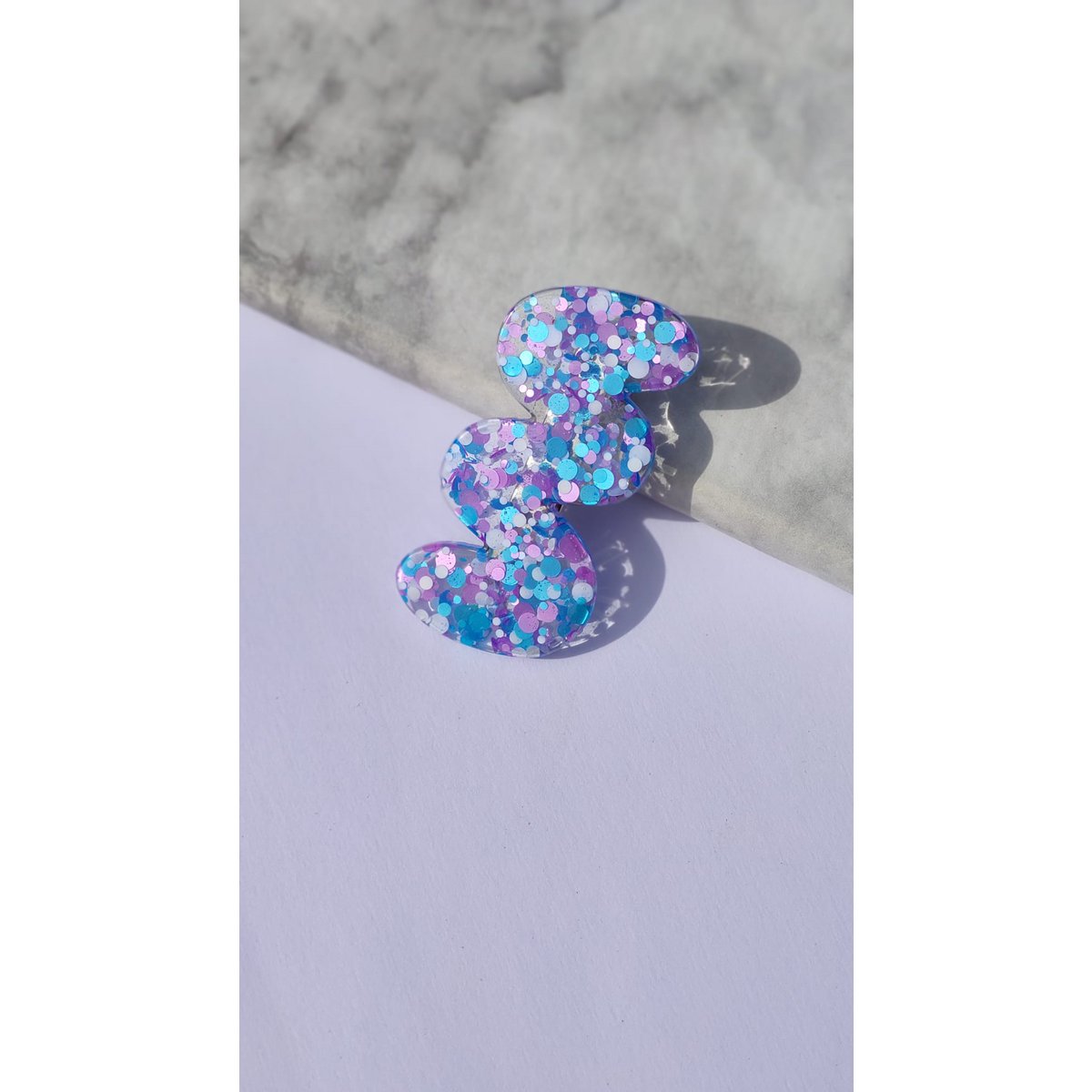 PACK DE MÉLANGE DE GLITTER SQUIGGLE - AVEC PRÉSENTOIR EN BOIS GRATUIT
