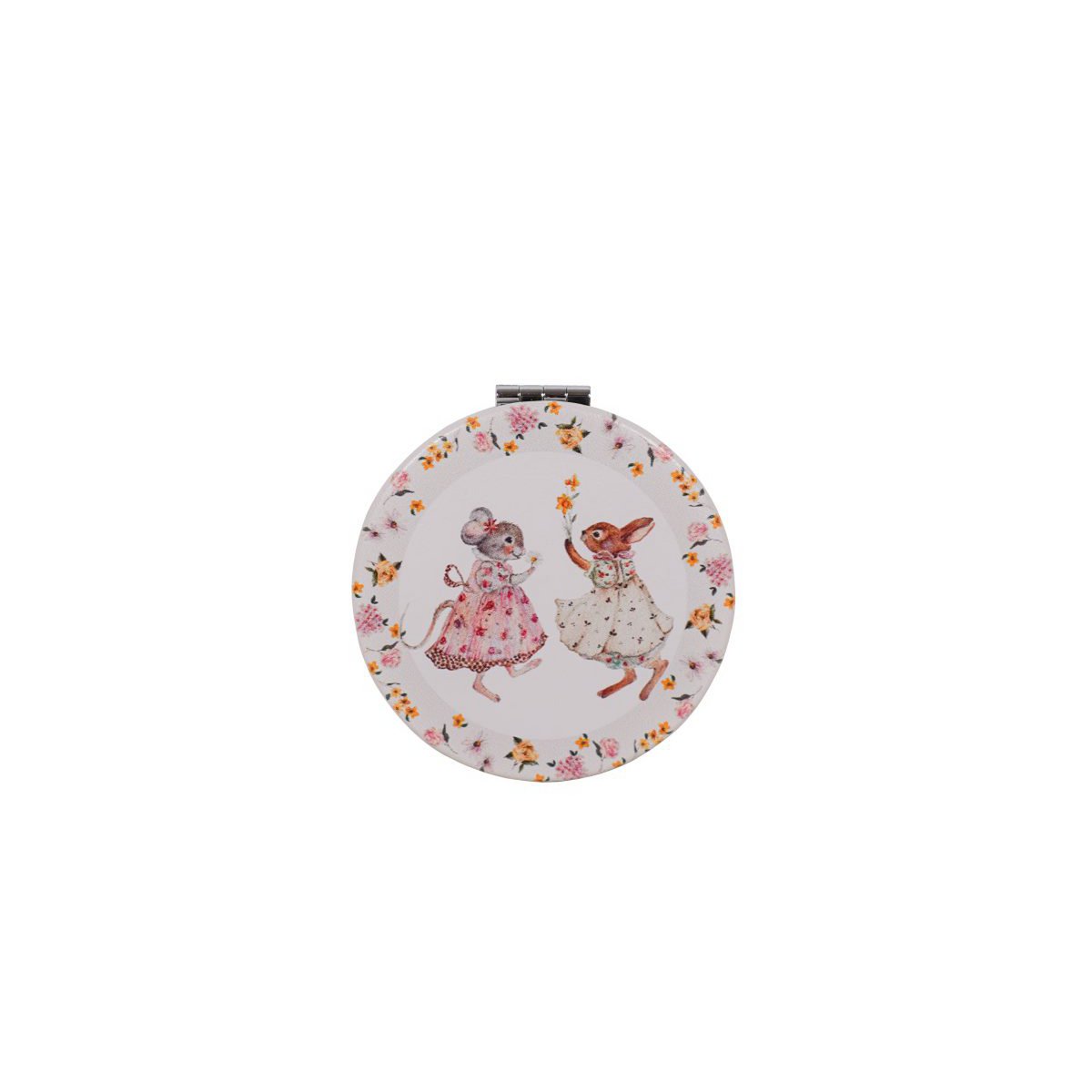 Espejo de bolsillo Vintage Friends 8 cm Isabelle Rose