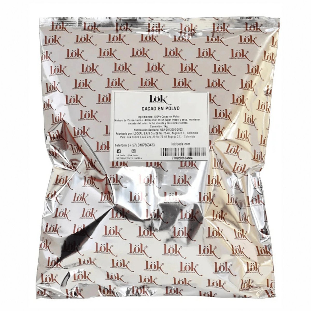 100% Cacao Powder | Sugar-Free | 1kg