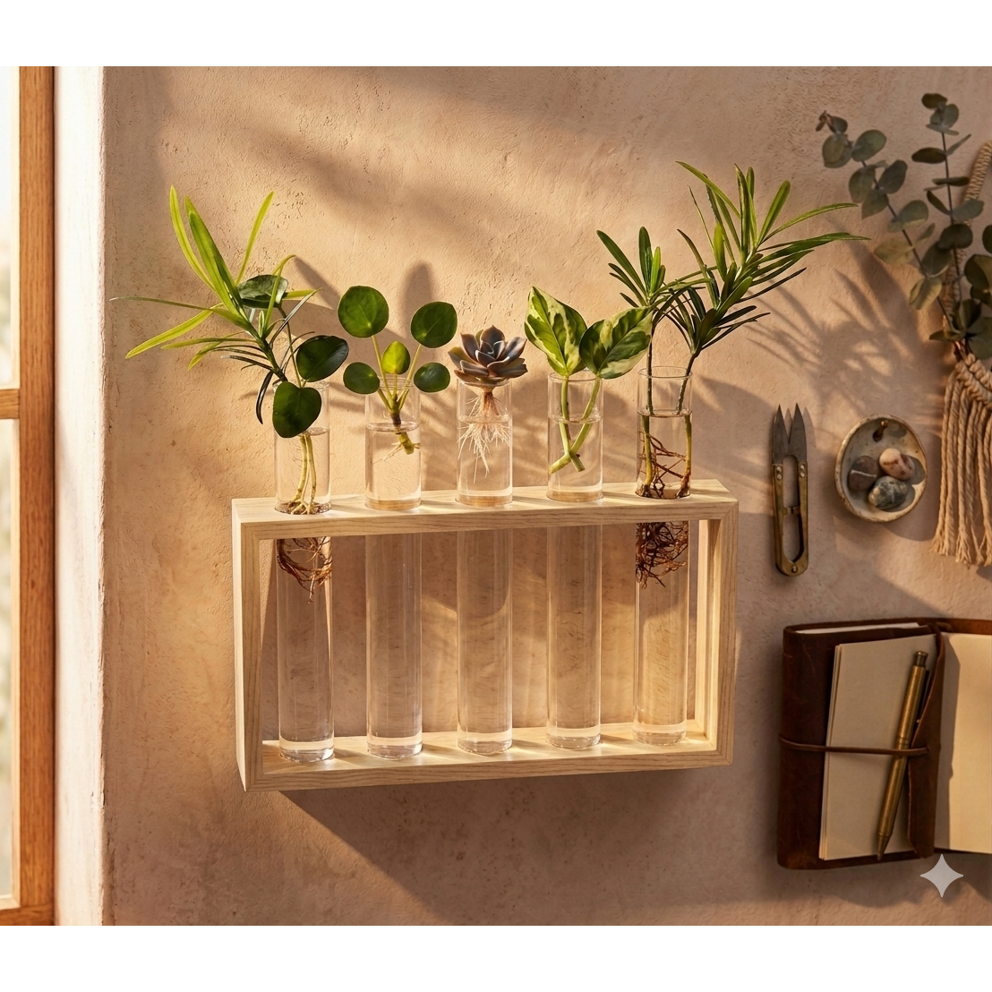 Steering station with hanging system - Wood