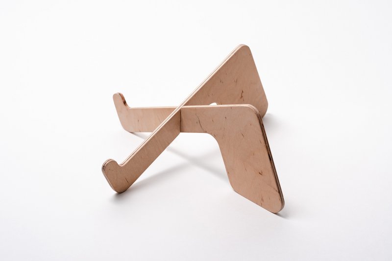 Laptopständer — Tragbar und aus Holz