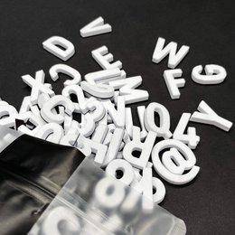 Modern magnetic letters - Unique Colors