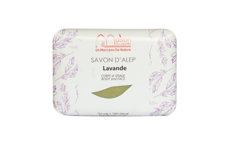 JABÓN DE ALEPO CON AROMA A LAVANDA