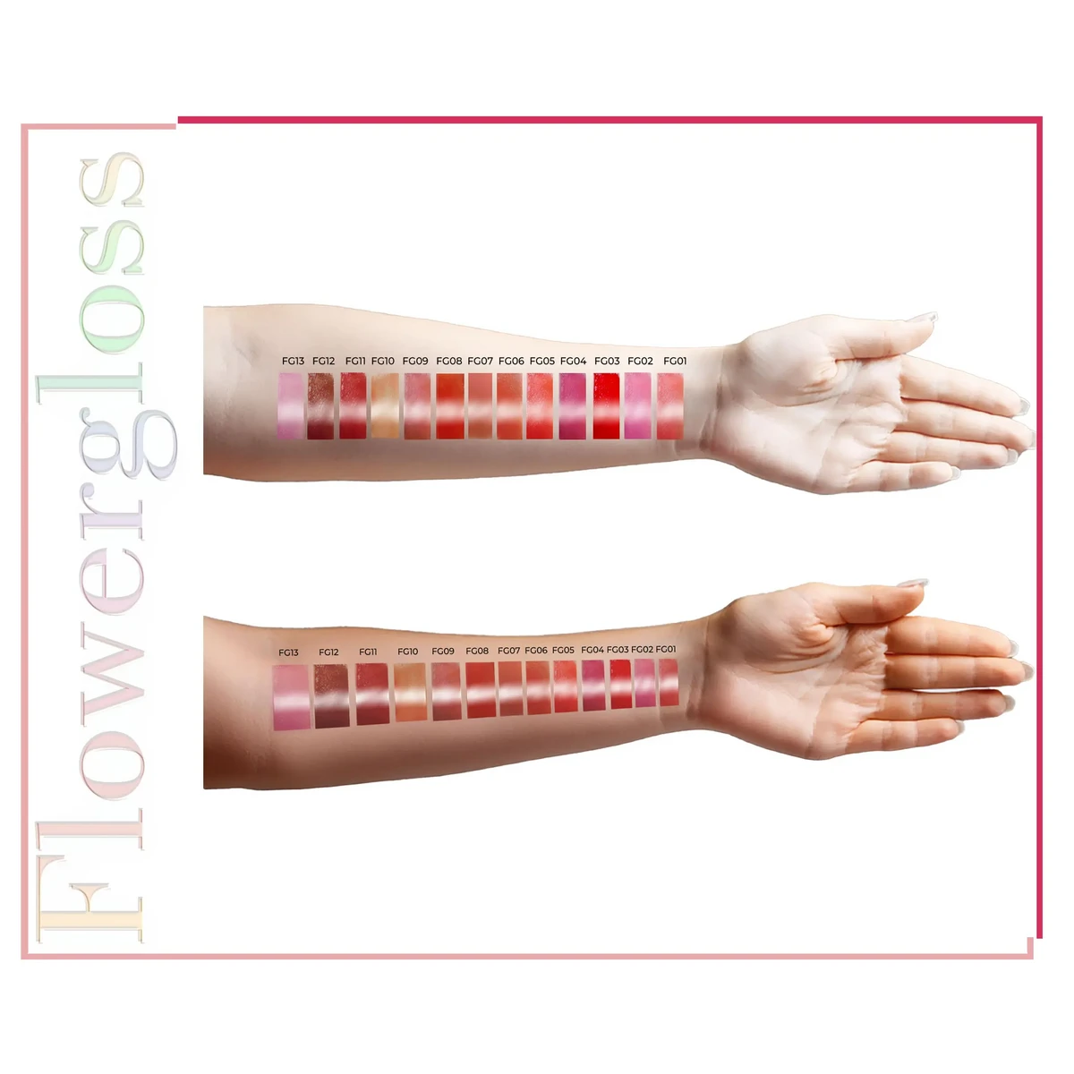 Flowergloss FG12 Jasmine | made from fruit and vegetables 💚 Vegan without titanium dioxide “NEW”