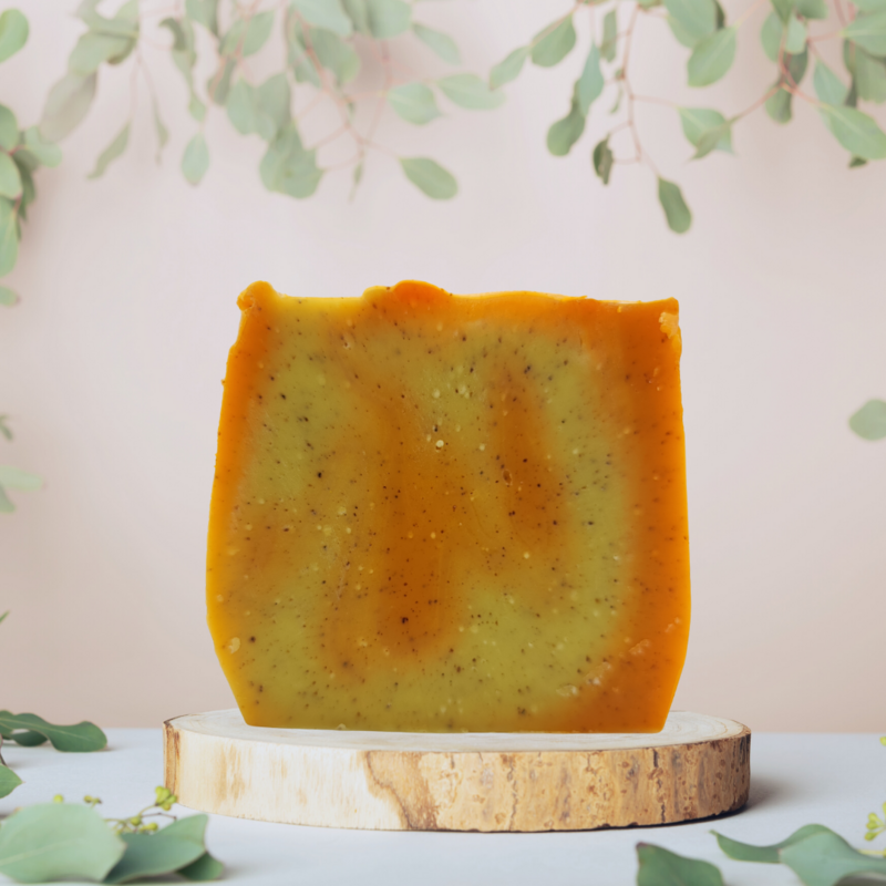 SAVON EXFOLIANT PÊCHE MARACUJA