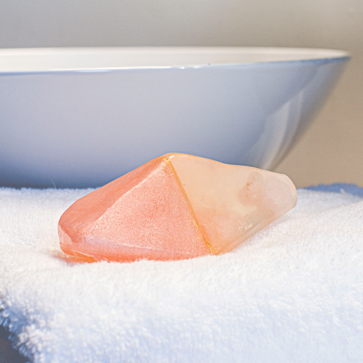 Rose Quartz Crystal Soap