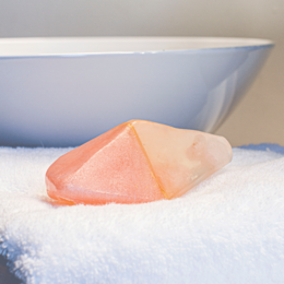 Rose Quartz Crystal Soap
