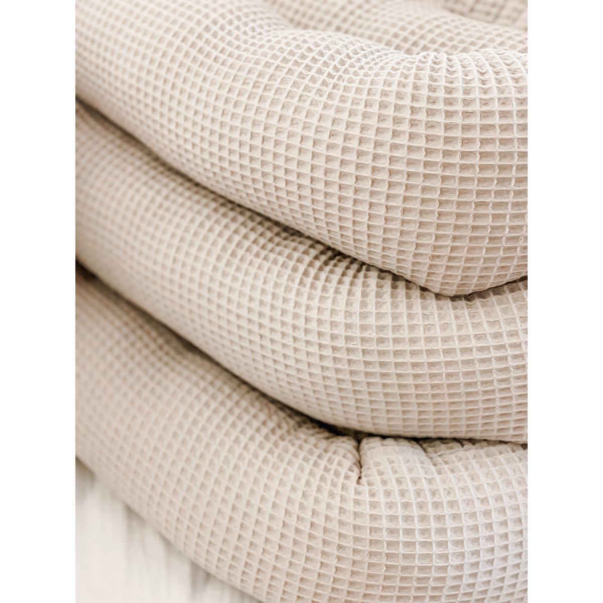 Cama cama serpiente borde arena waffle lpique