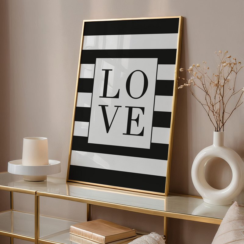 Poster: Monochrome Love