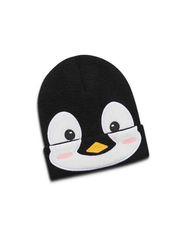 koaa – Pingu the Penguin – Mascot Beanie black/white