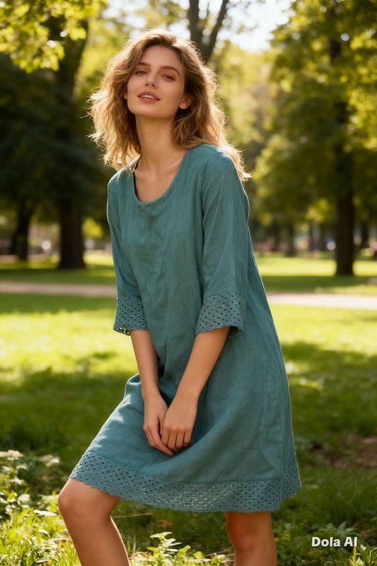 Leinenkleid REF. 66932
