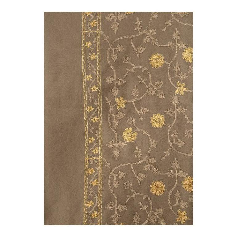 Sciarpa ricamata di alta qualità in lana design autunnale ITFUHFXH602