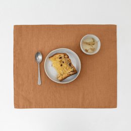 Tischset aus Tonleinen