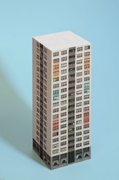 Paperscraper® „Plattenbau Berlin“