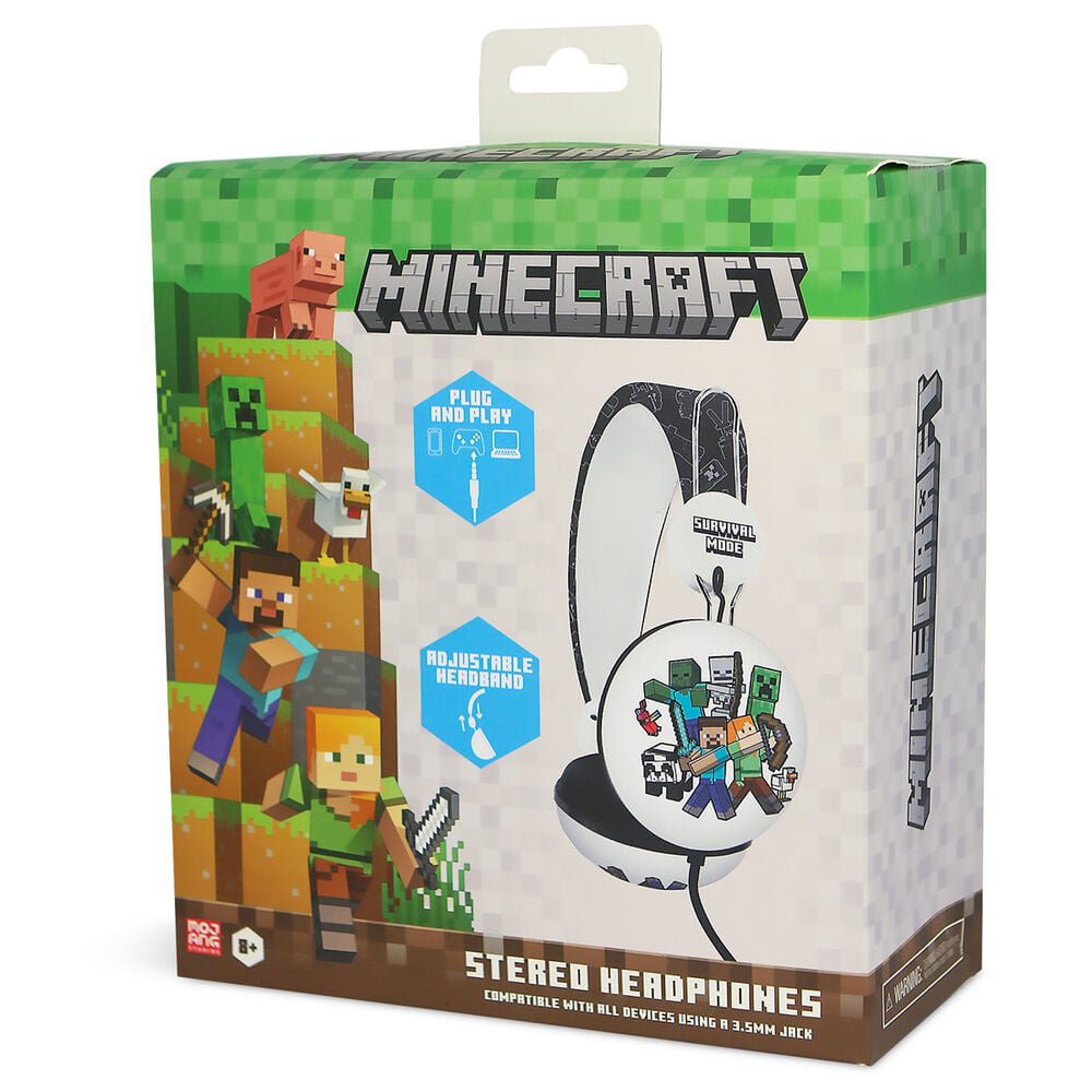 Minecraft - characters - headphones (dome)