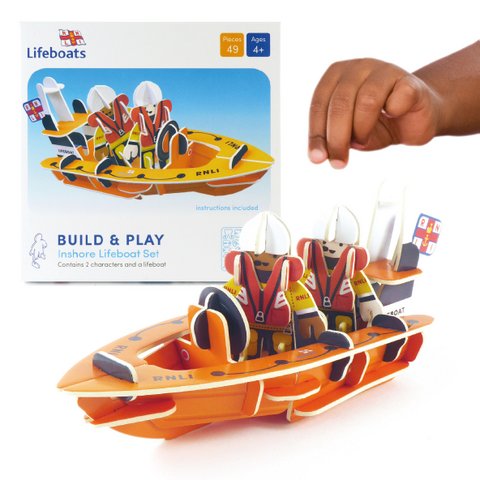 RNLI Rettungsboot umweltfreundliches Spielset