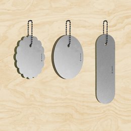 Reflektor aus Holz SILBER