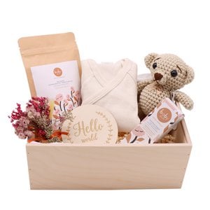BABY GEUR houten geschenkdoos