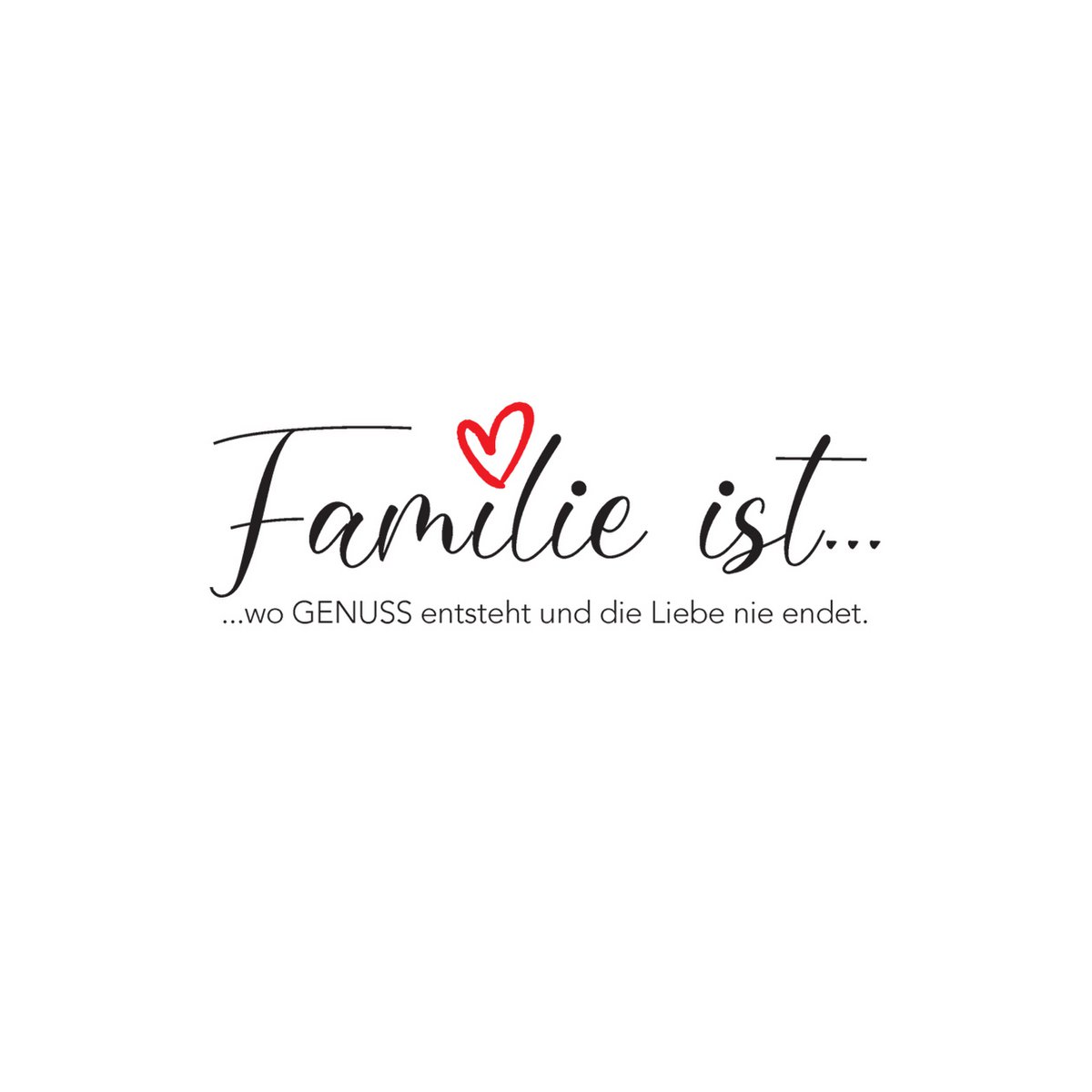 "Family is... where life begins and love never ends" - Gift Set