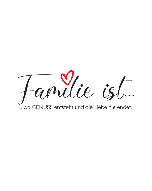 "Family is... where life begins and love never ends" - Gift Set
