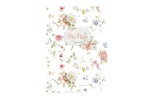 Notebook English Garden A5 Isabelle Rose