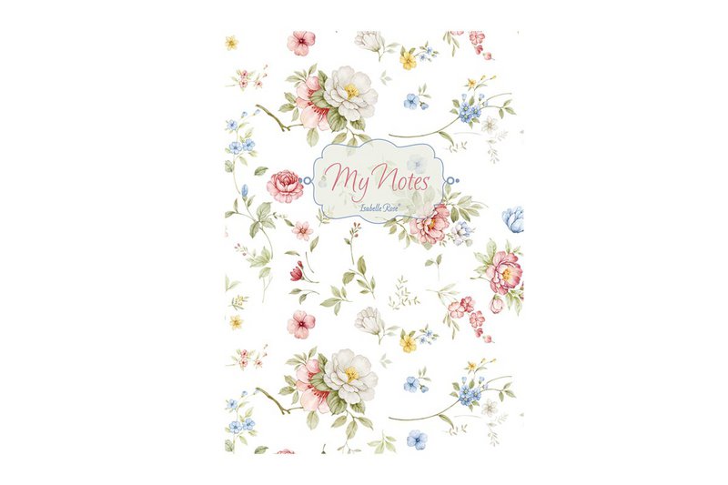 Notebook Garden English A5 Isabelle Rose