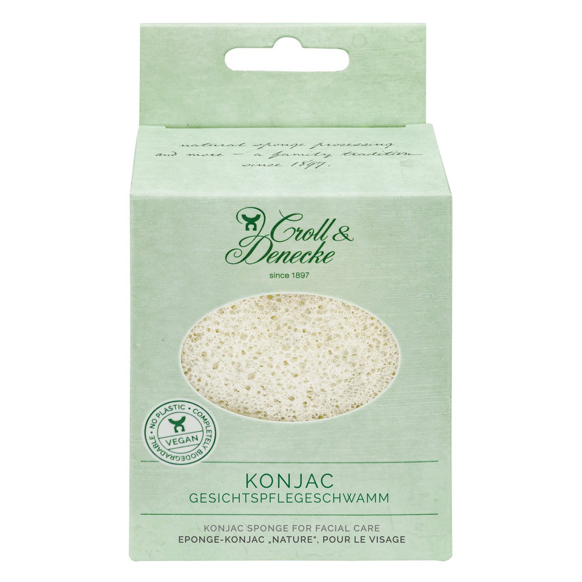 Konjac facial sponge