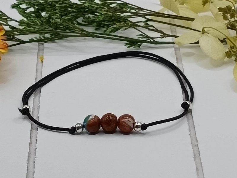 Gold Flow Gemstone Bracelet