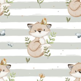 Playsuit Fox & Bird - Exclusive Design