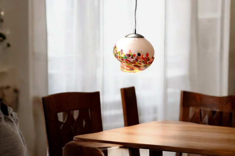 Hængende lampe Murrina Bol | Glas vedhæng | Design hængende lampe