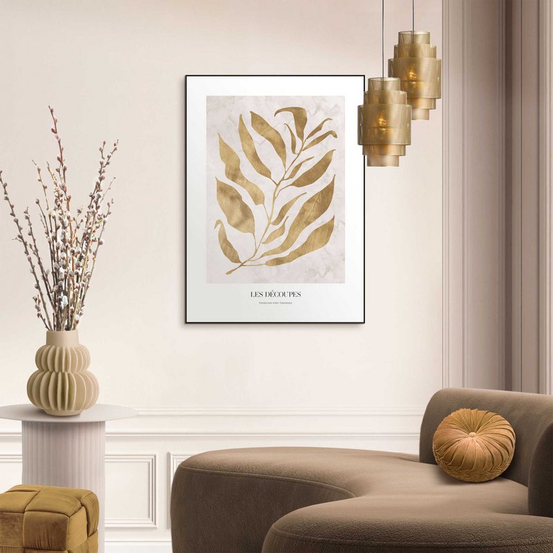 Painting Slim Frame Golden Cut 70x50