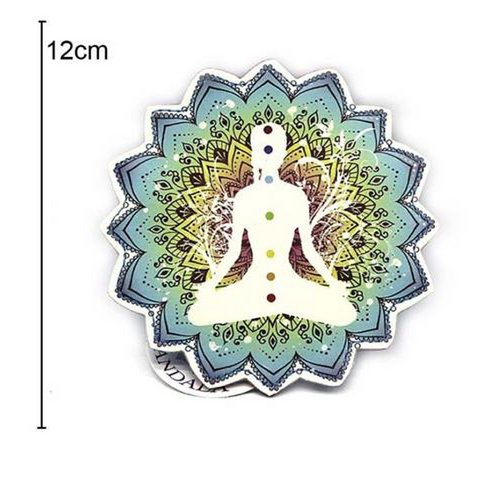 Portemonnee Meditatie 12x12cm