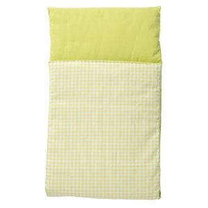 Van Dijk Toys Duvet - Green White checkered