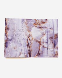 Dokumentenordner in luxuriösem Amethyst