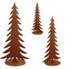 Weihnachten | Rost Deko Tannenbaum | verschiedene Varianten | Weihnachtsdeko Tanne