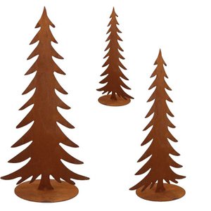 Christmas | Rust decorative Christmas tree | different variants | Christmas decoration fir tree