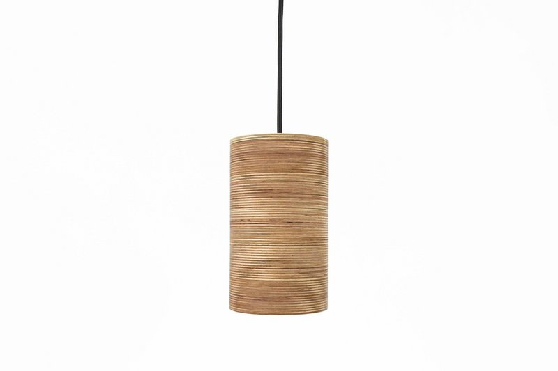 Lampada in legno, lampada a sospensione in legno