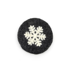 Coaster SNOWFLAKE, felt