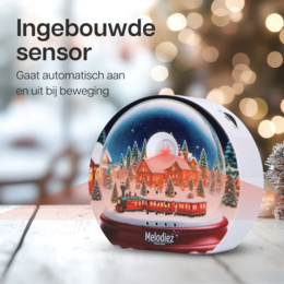 Melodiez Christmas noises with sensor - box incl. Batteries and 4 Christmas numbers and a greeting Santa