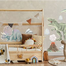 Vægklistermærke | Dinosaurer I