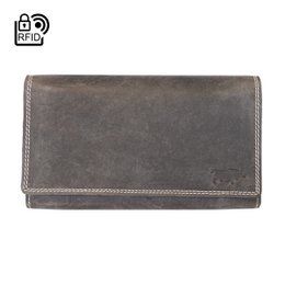 Large Buffalo Leather Wallet with Flap - 3 Colours - Arrigo