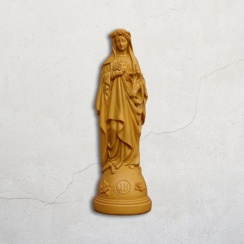 Statuette Mary with flowers