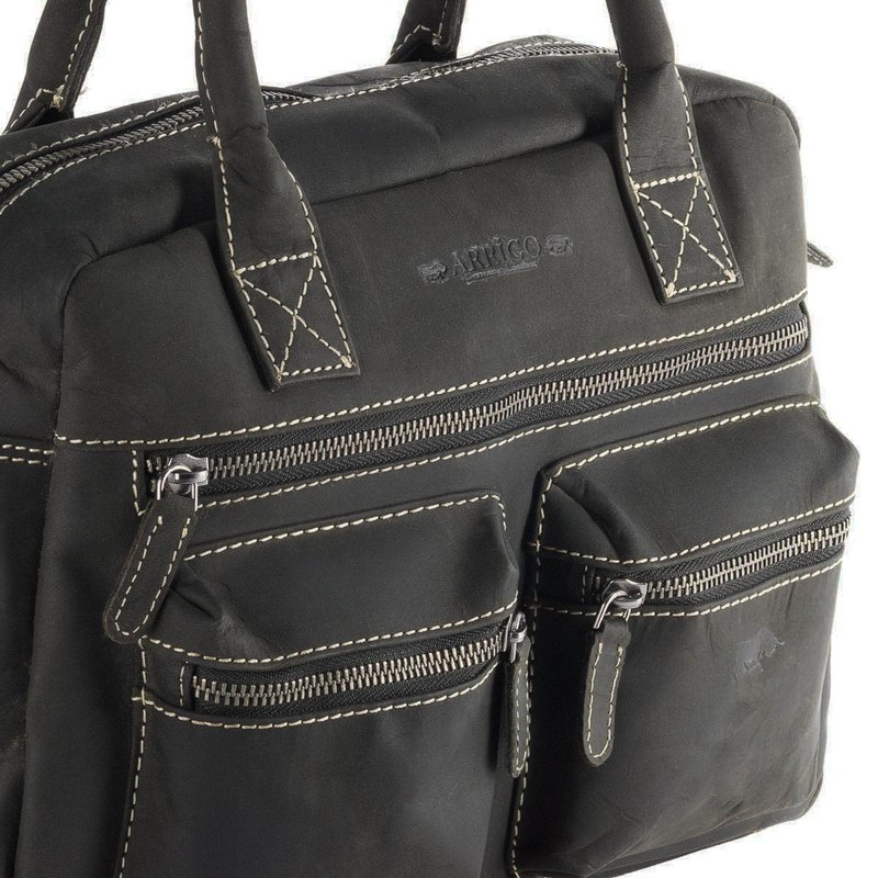 Ladies Bag Buffalo Leather In 3 Colors With A Shoulder Strap And Handles – Medium Size