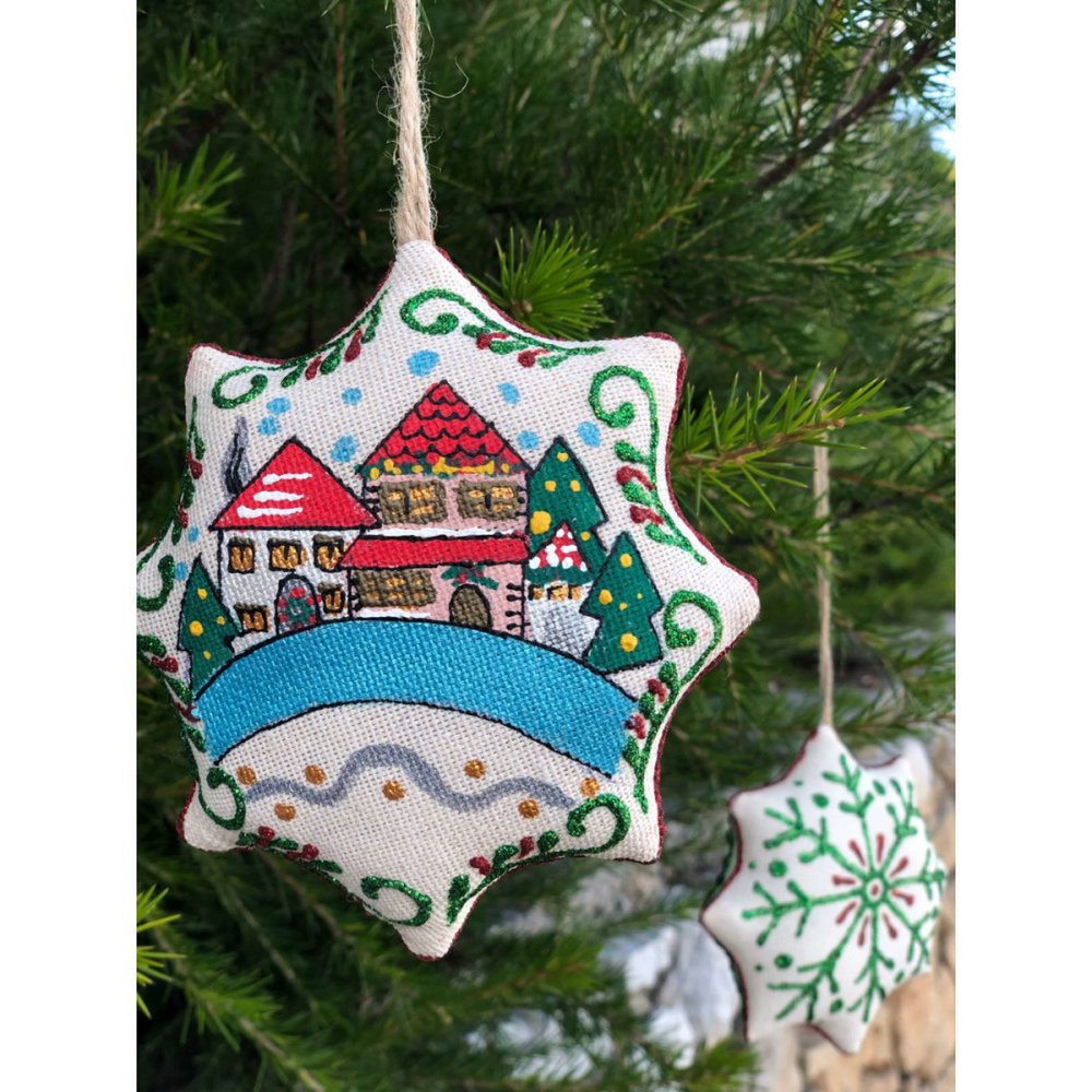 Christmas Star "Winter city"