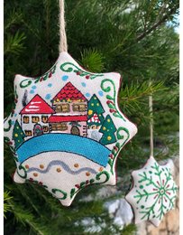 Christmas Star "Winter city"