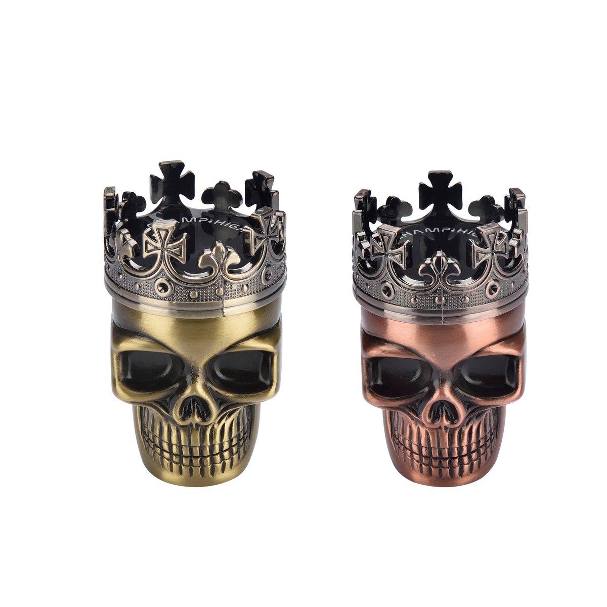 CHH METAL SKULL GRINDER 46MM 3 LAY- DL6