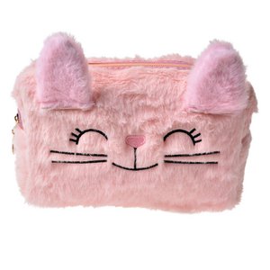 Toiletry bag 18x8x10 cm pink