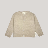 Gebreid vest - Karamel